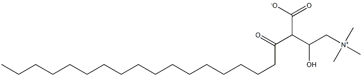 STEAROYL-L-CARNITINE 化学構造式
