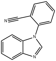 2-(1H-benzimidazol-1-yl)benzonitrile Structure