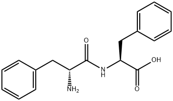 L-Phenylalanine, N-D-phenylalanyl-,2577-22-2,结构式