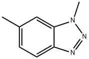1,6-Dimethyl-1H-benzotriazole 化学構造式