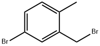 Benzene, 4-bromo-2-(bromomethyl)-1-methyl- Structure