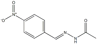 N-[(E)-(4-nitrophenyl)methylideneamino]acetamide