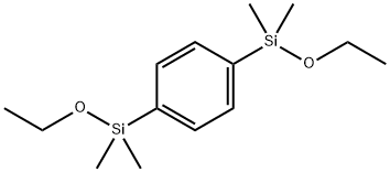 Silane, 1,4-phenylenebis[ethoxydimethyl- Structure