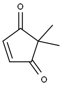 4-Cyclopentene-1,3-dione, 2,2-dimethyl-