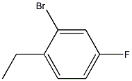 2-bromo-1-ethyl-4-fluorobenzene 化学構造式