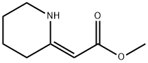 Piperidin-2-ylidene-acetic acid methyl ester Structure