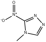 4H-1,2,4-Triazole,4-methyl-3-nitro- 化学構造式