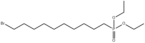 diethyl 10-bromodecylphosphonate Structure
