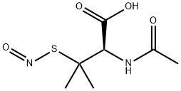 N-ACETYL-3-(NITROSOTHIO)-VALINE 结构式