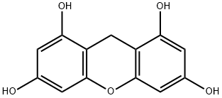 黄嘌呤-1,3,6,8-四醇 结构式