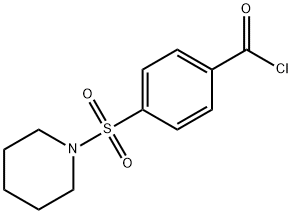 4-(Piperidin-1-ylsulfonyl)benzoyl chloride Struktur