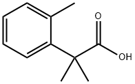 2-Methyl-2-(2-methylphenyl)propanoic acid Struktur