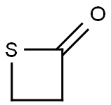 β-チオールプロピオラクトン 化学構造式