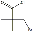 3-溴-2,2-二甲基丙酰氯 结构式