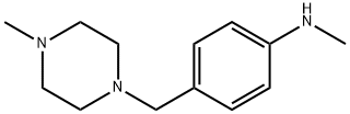 N-Methyl-4-[(4-methyl-1-piperazinyl)methyl]benzenamine 3HCl Structure