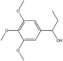 1-(3,4,5-Trimethoxyphenyl)Propan-1-Ol Struktur
