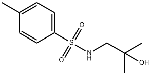 N-(2-hydroxy-2-methylpropyl)-4-methylbenzenesulfonamide Struktur