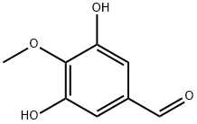 3,5-DIHYDROXY-4-METHOXY-BENZALDEHYDE 结构式