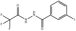 3-iodo-N'-(trifluoroacetyl)benzohydrazide Struktur