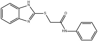 30065-33-9 2-((1H-benzo[d]imidazol-2-yl)thio)-N-phenylacetamide