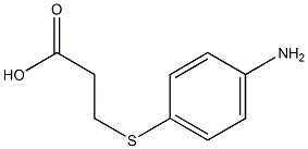 Propanoic acid,3-[(4-aminophenyl)thio]-