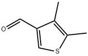 4,5-Dimethyl-thiophene-3-carbaldehyde Struktur