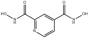 2,4-Pyridinedicarboxamide,N2,N4-dihydroxy- Struktur