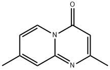 2,8-DIMETHYL-4H-PYRIDO[1,2-A]PYRIMIDIN-4-ONE 结构式