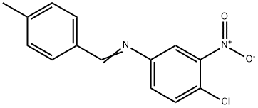 (4-chloro-3-nitrophenyl)(4-methylbenzylidene)amine,303215-87-4,结构式