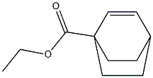 Bicyclo[2.2.2]oct-2-ene-1-carboxylic acid, ethyl ester 化学構造式