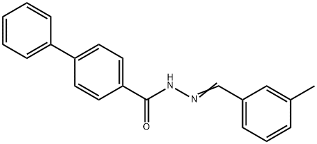 303758-08-9 N'-(3-methylbenzylidene)-4-biphenylcarbohydrazide