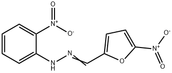 1-[(5-nitro-2-furyl)methylene]-2-(2-nitrophenyl)hydrazine 结构式