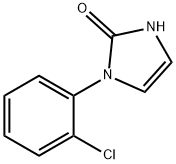 1-(2-Chloro-phenyl)-1,3-dihydro-imidazol-2-one 化学構造式