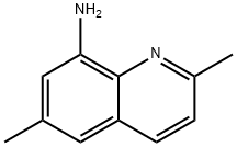 2,6-Dimethyl-quinolin-8-ylamine Struktur