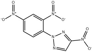 2H-1,2,3-Triazole,2-(2,4-dinitrophenyl)-4-nitro- Struktur