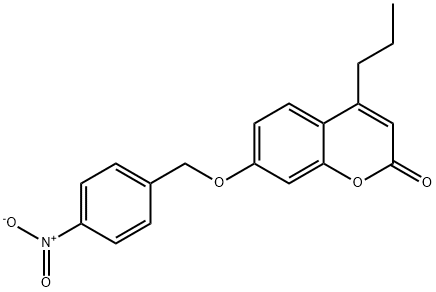 307546-87-8 7-((4-nitrobenzyl)oxy)-4-propyl-2H-chromen-2-one