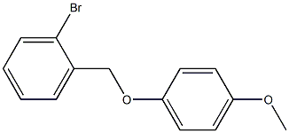 1-bromo-2-[(4-methoxyphenoxy)methyl]benzene|