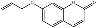 7-(烯丙氧基)-2H-色满-2-酮,31005-03-5,结构式