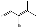 2-BROMO-3-METHYLBUT-2-ENAL Structure