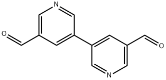 3,3'-bipyridinyl-5,5'-dicarbaldehyde Structure