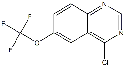 4-chloro-6-(trifluoromethoxy)quinazoline Structure