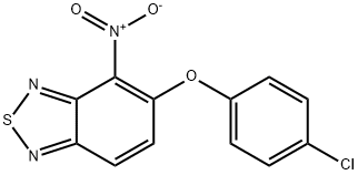 5-(4-chlorophenoxy)-4-nitrobenzo[c][1,2,5]thiadiazole 结构式