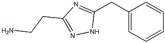 2-(5-benzyl-1H-1,2,4-triazol-3-yl)ethanamine Structure