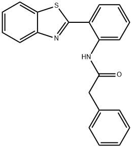 N-(2-(benzo[d]thiazol-2-yl)phenyl)-2-phenylacetamide Structure