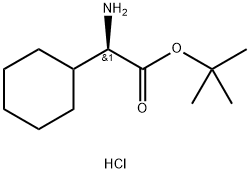 R-Cyclohexylglycine 1,1-dimethylethyl ester, hydrochloride Structure