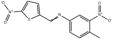 (4-methyl-3-nitrophenyl)[(5-nitro-2-thienyl)methylene]amine|