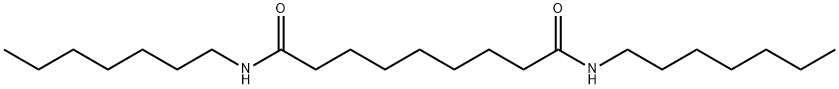 N,N'-diheptylnonanediamide Structure