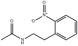N-[2-(2-nitrophenyl)ethyl]acetamide Struktur