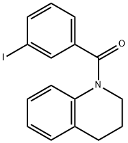 3,4-dihydro-2H-quinolin-1-yl-(3-iodophenyl)methanone Structure