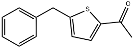 1-(5-benzylthien-2-yl)ethanone Struktur